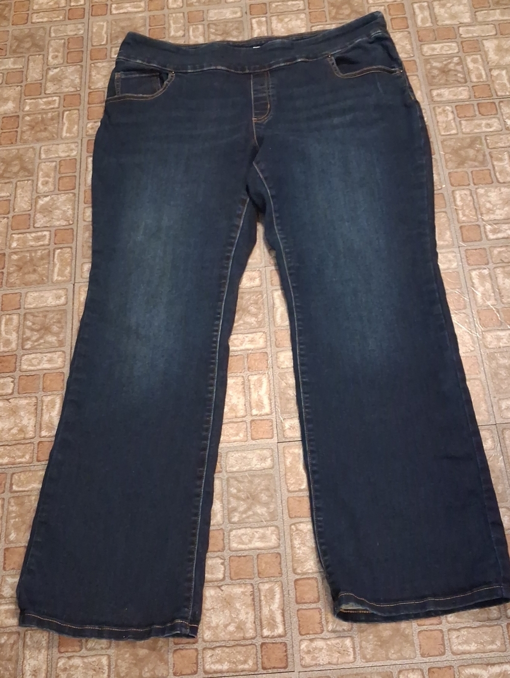 The Pioneer Woman Dark Blue Boot Cut Jeans Size 2xlarge